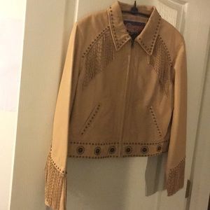 Cripple Creek women’s leather jacket